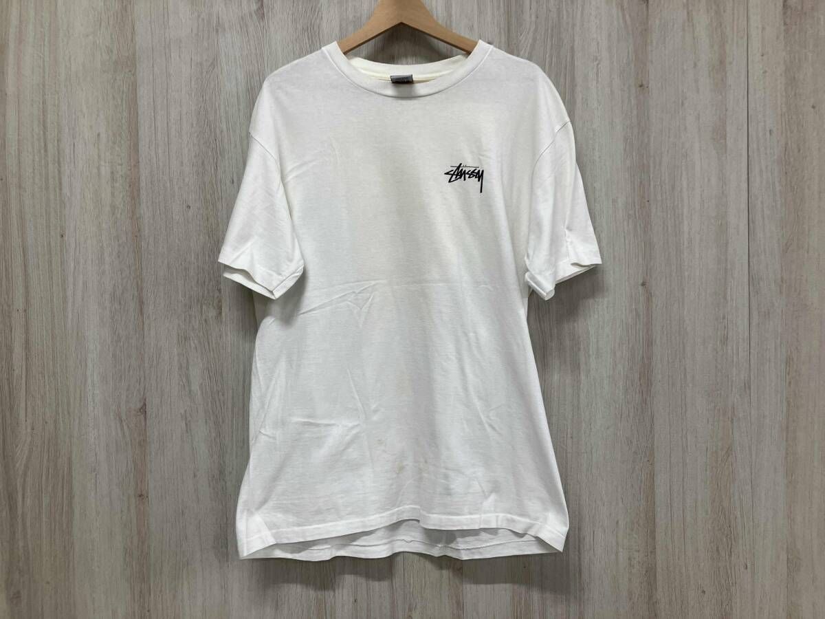 STUSSY ステューシー Design Group 21 Tee 半袖 Tシャツ Lサイズ ホワイト 銀タグ