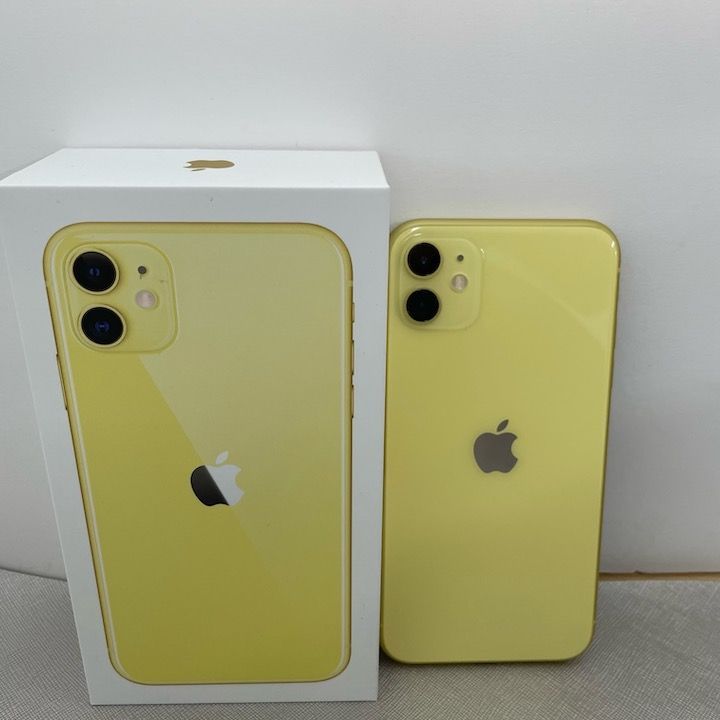 Apple iPhone 11 64GB SIMフリー イエロー 【展示機】 - アルプス一万