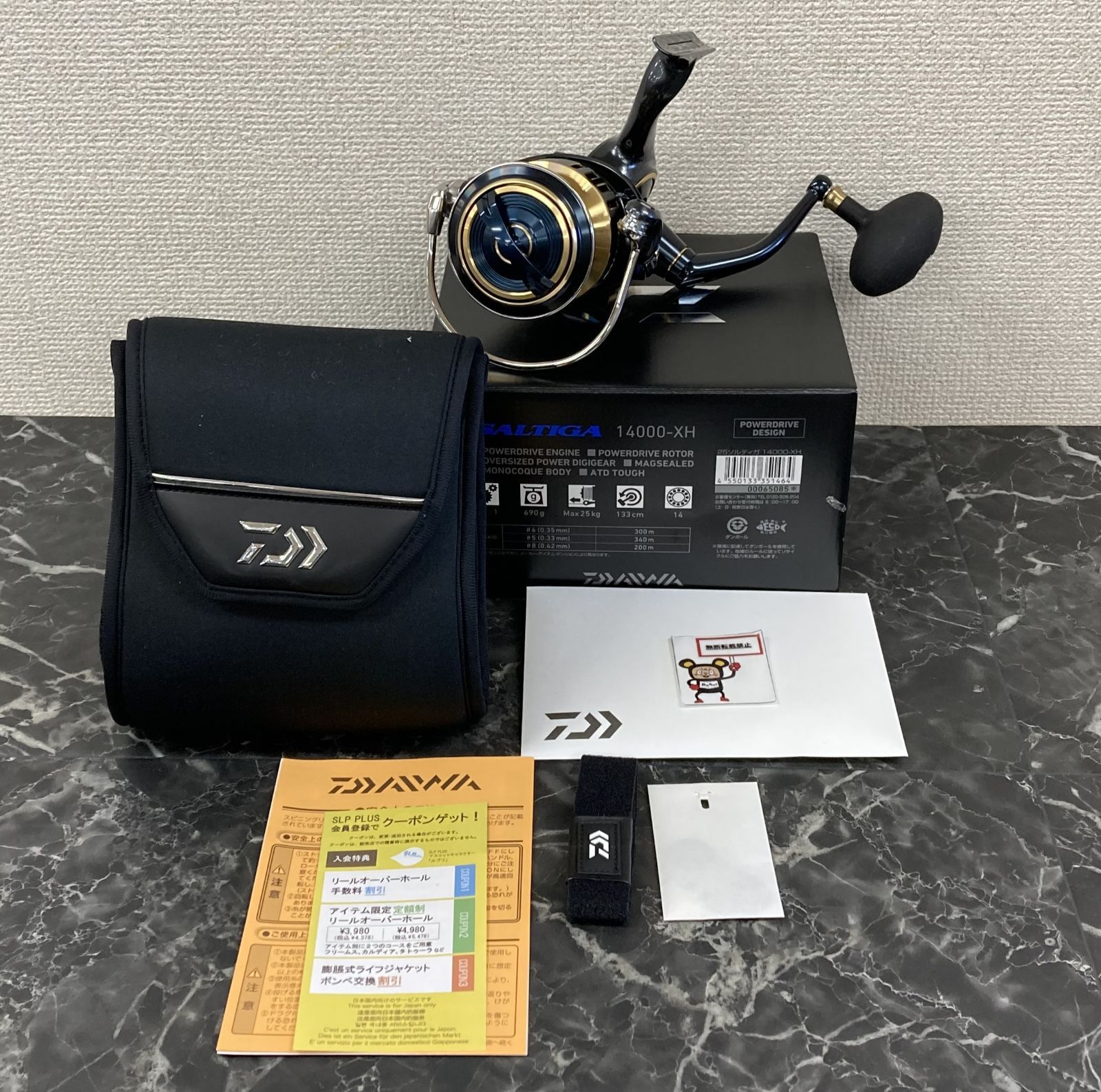 64. DAIWA ダイワ '25 SALTIGA ソルティガ 14000-XH ※未使用品