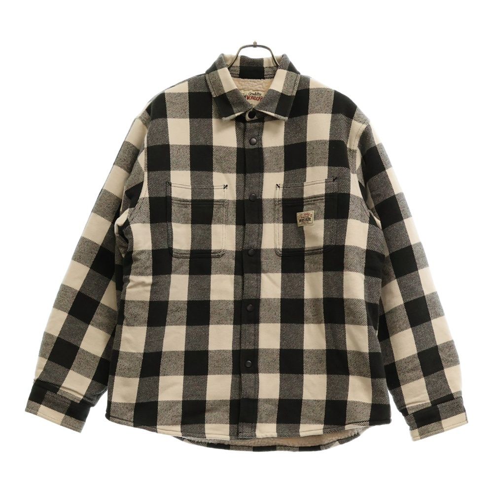 STUSSY (ステューシー) 24AW Sherpa Lined Buffalo Plaid Shirt