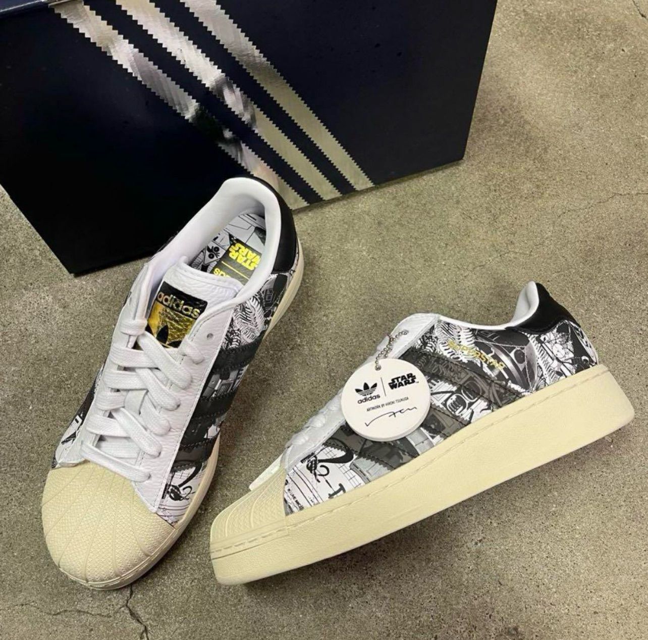 アディダス コラボシューズ ナンヅカ スターウォーズ × スーパースター 28