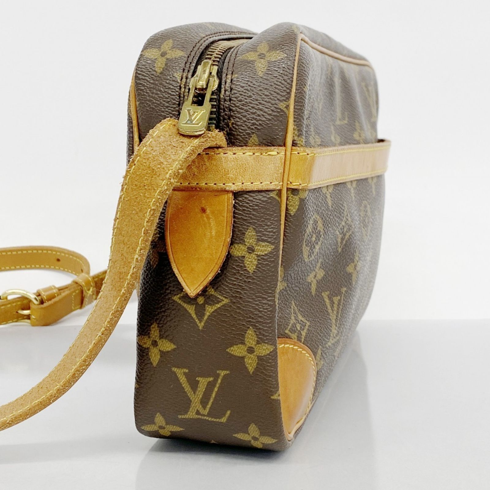 LOUIS VUITTON◆トロカデロ27_モノグラム・キャンバス_BRW/PVC/BRW LOUIS VUITTON◇トロカデロ27_モノグラム・キャンバス_BRW⁄PVC⁄BRW