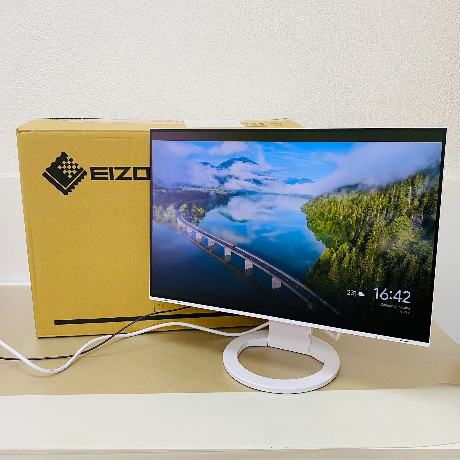 EIZO FlexScan EV2485-WT C3726 140サイズ発送