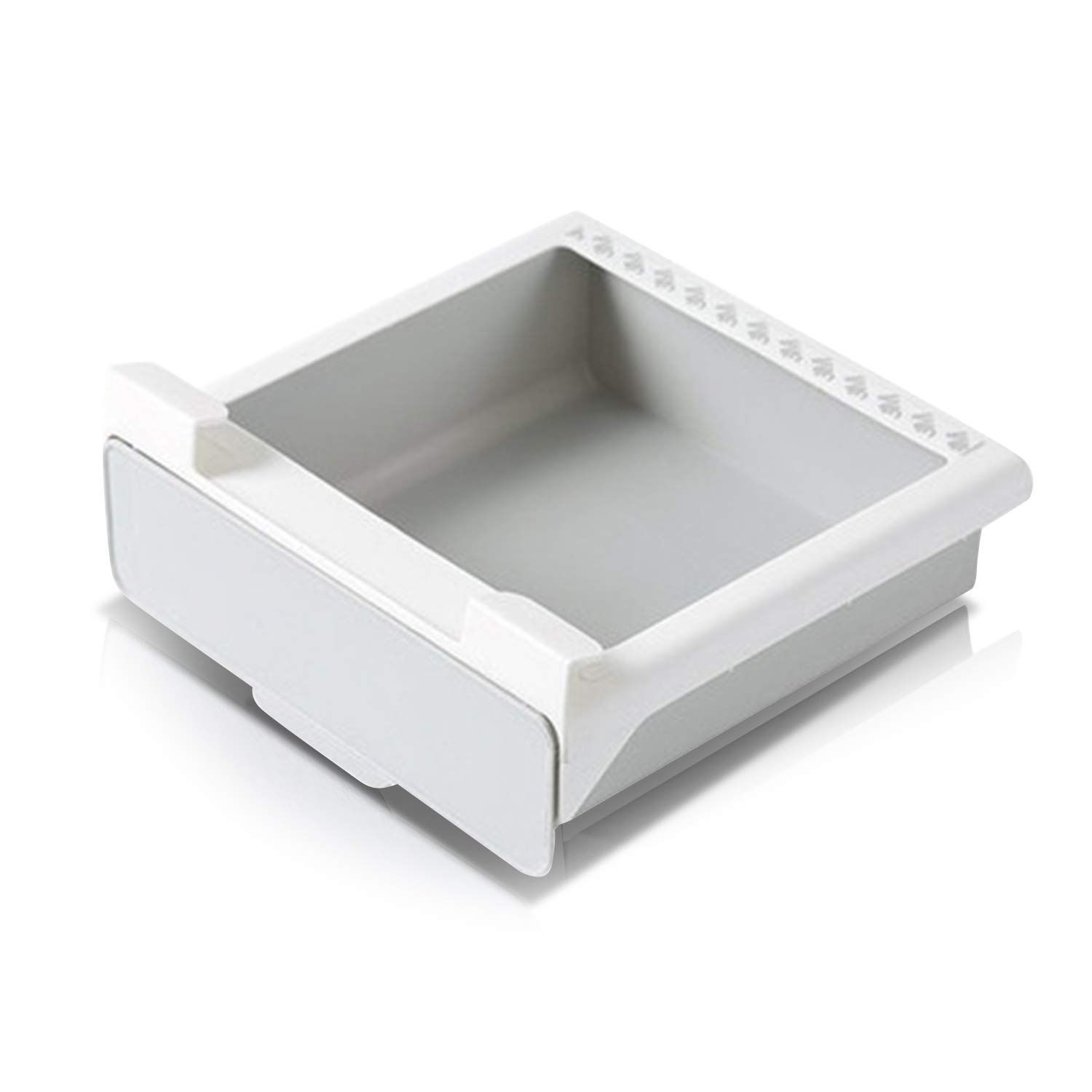 VanderHOME スライドボックス 収納ケース 隙間活用 テーブル下 食器棚 キッチン 下駄箱 ホワイト