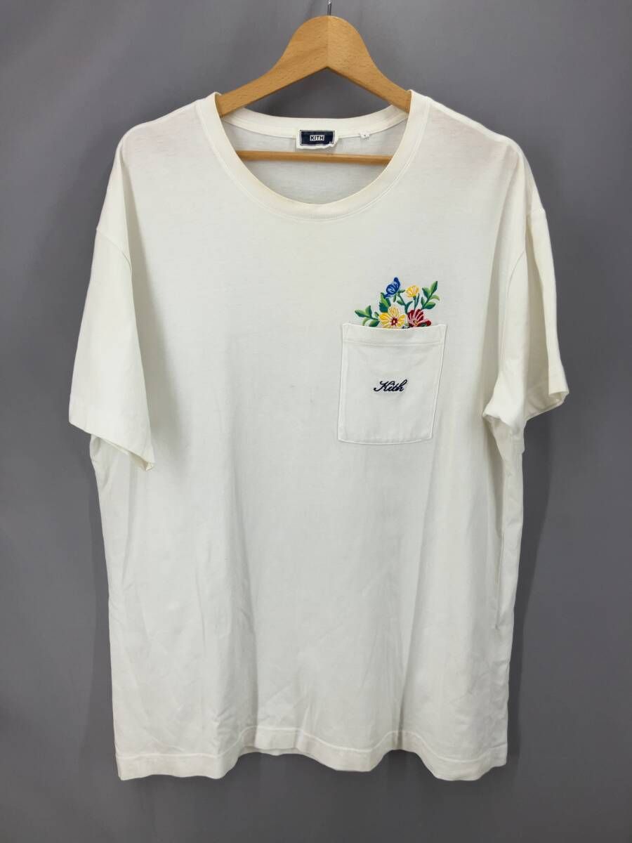 KITH キス Flower Of Honor Tee 半袖Tシャツ ストリート M ホワイト 夏
