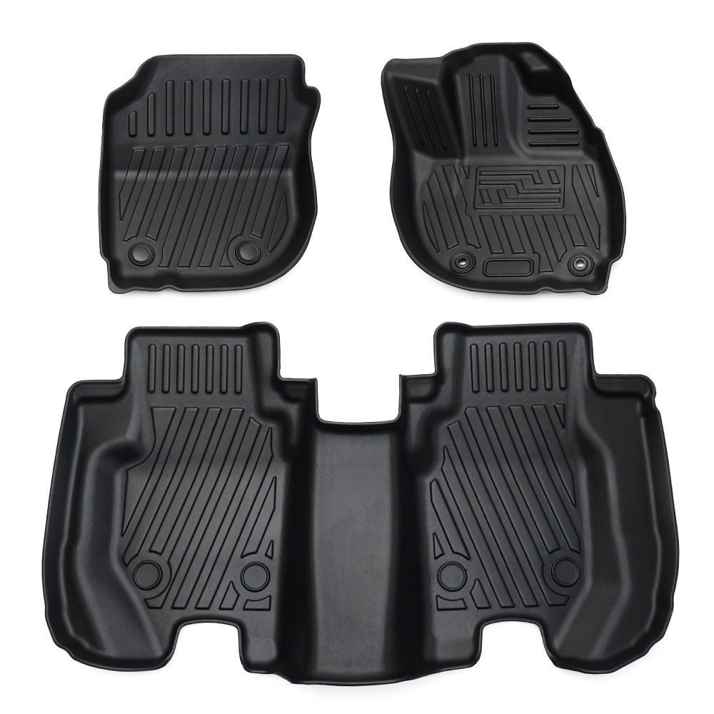 ホンダ フィット GK3~GK6 GP5~6型 AT車 3Dフロアマット 立体 カーマット 防水 滑り防止 耐汚れ TPE素材 設計 3Pセット トクトヨ Tokutoyo