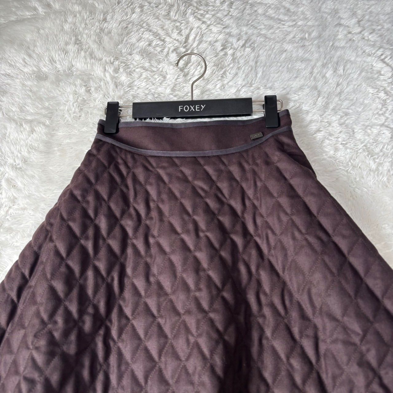 【未使用級✨】FOXEY クロスリリィ キルティング スカート 43043 22年 FOXEY フォクシー クロスリリィ キルティング スカート