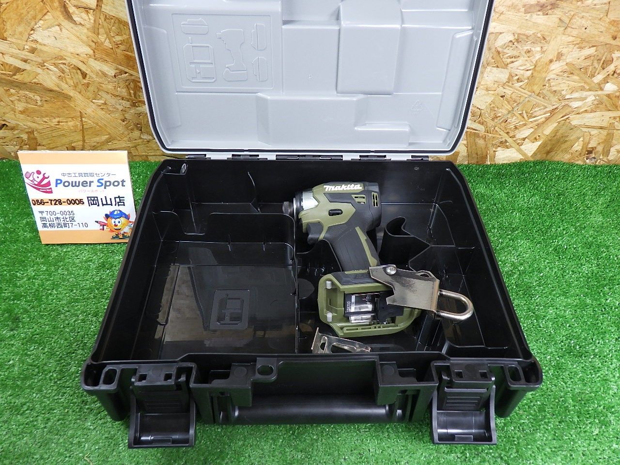 比較的きれいな品 マキタ 18V インパクトドライバー TD173D 本体 ケース 充電式 電動工具 makita 品