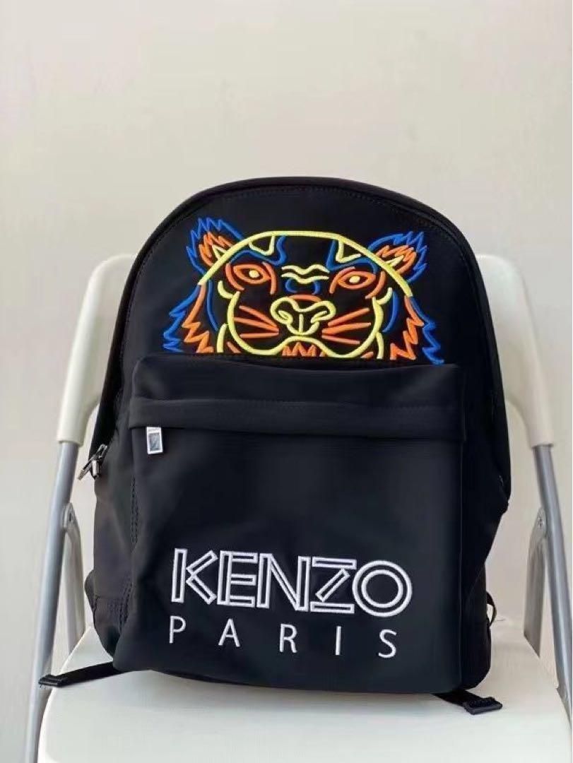 新品】KENZO リュックサック バックパック 虎 立体刺繍 カラフル