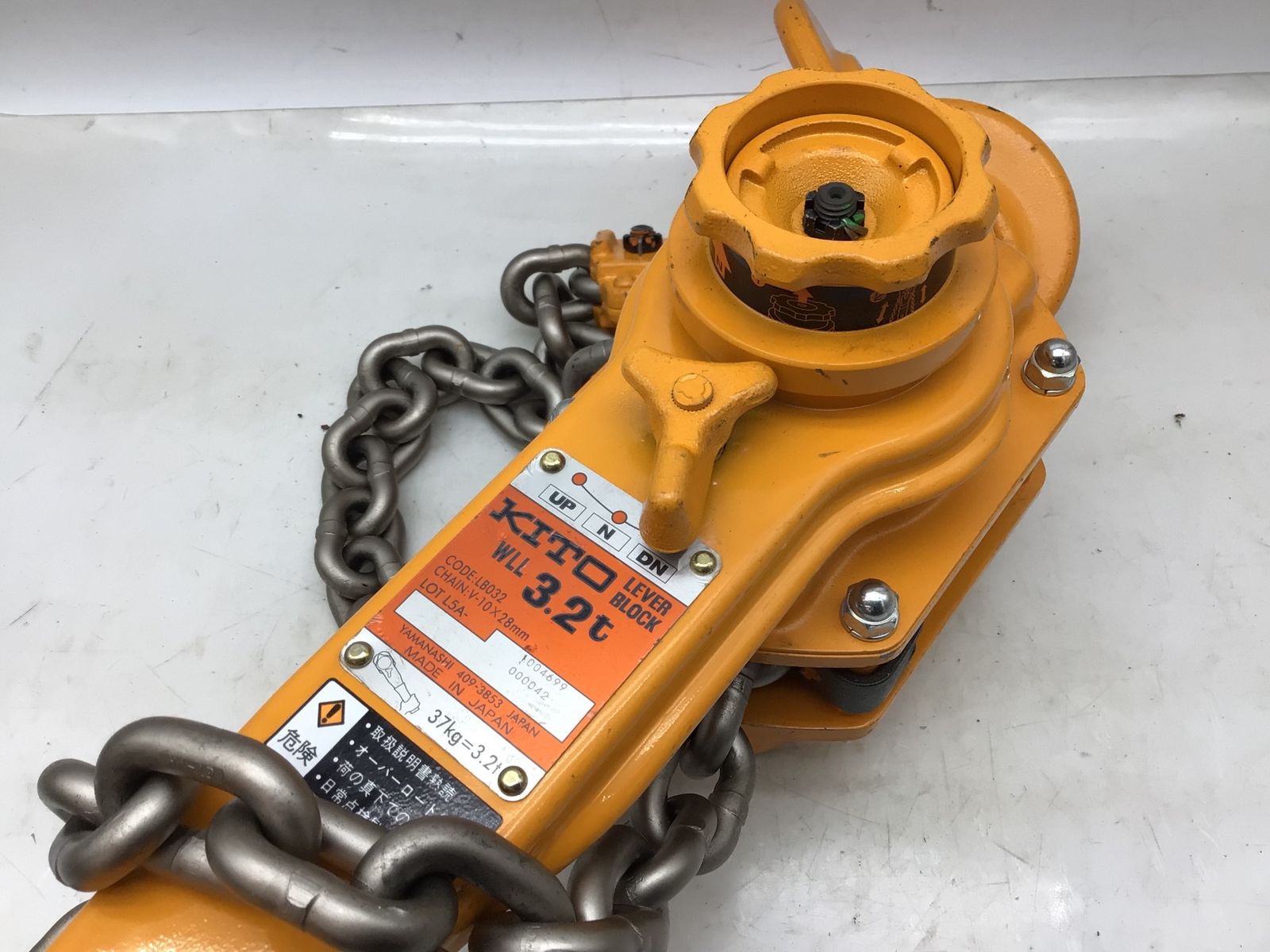 KITOレバーブロックLB032 3.2t キトー(KITO) レバーブロック L5