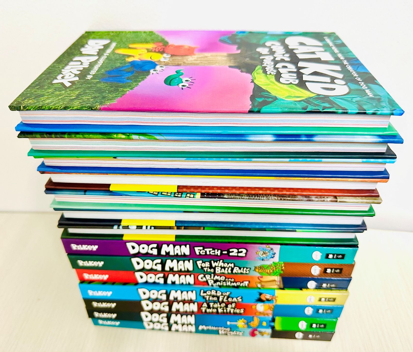 DogMan ドッグマン 14巻セット 英語漫画 デイヴ・ピルキー 子供