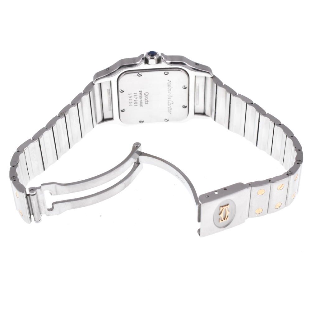 Carteir カルティエ サントス ガルベ LM Cartier サントスガルベ LM アイボリーローマン QZ | ARBITRO