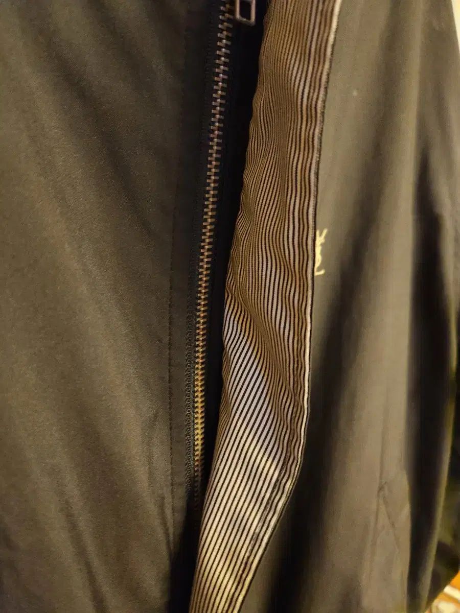 100 ysl ヴィンテージ ストライプ ブルゾン