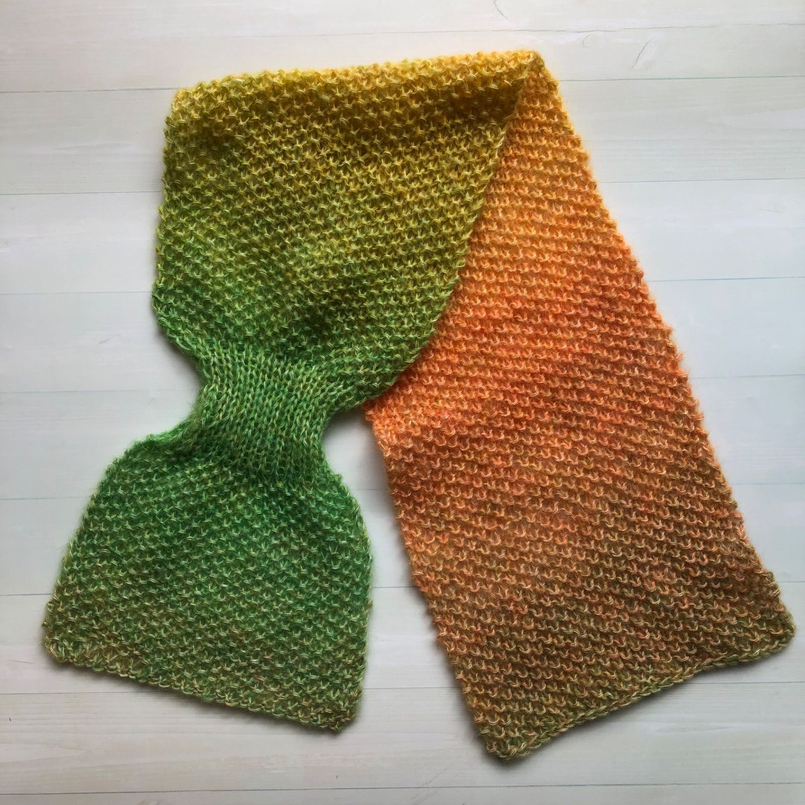 リボンマフラー ハンドメイド - メルカリ 