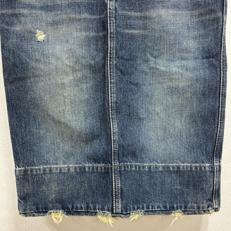 【値下げ】HYSTERIC GLAMOUR　クラッシュデニムタイトスカート HYSTERIC GLAMOUR ヒステリックグラマー スカート ひざ丈