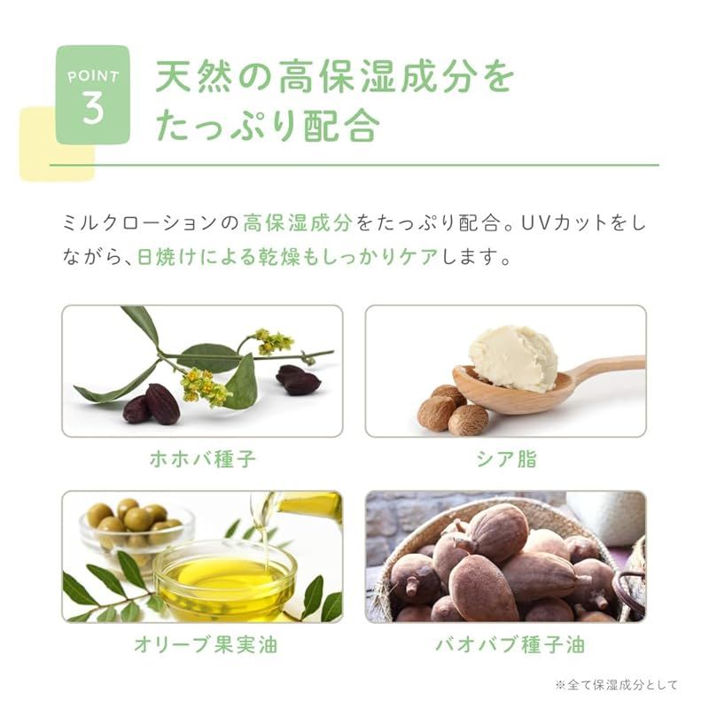 オールインワンUVミルク ディート不使用