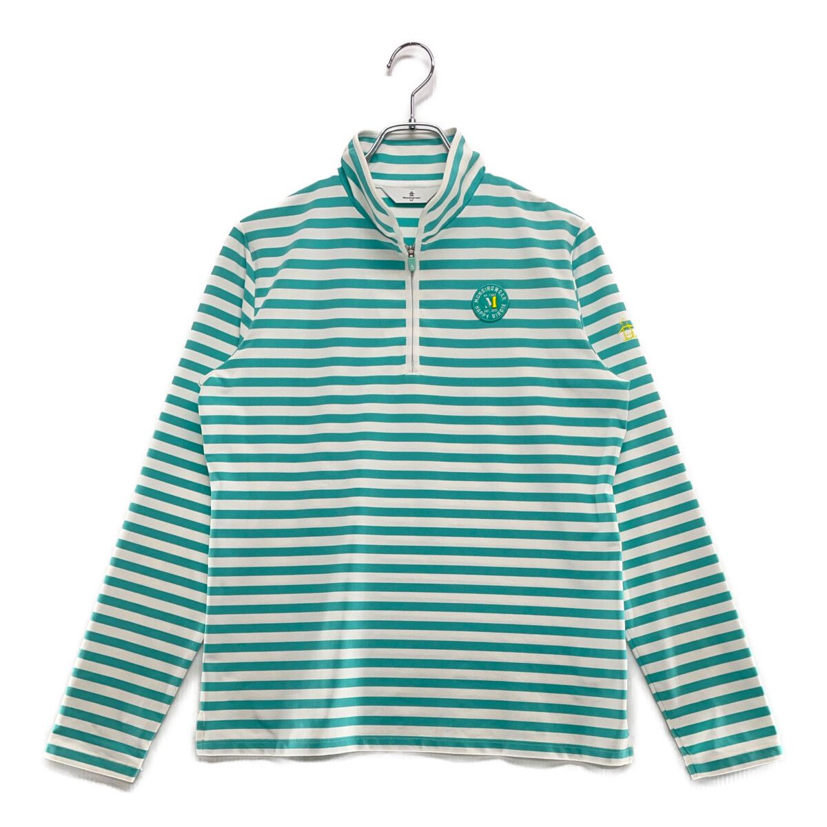 新品未使用【munsingwear】 ハーフジッパー付き長袖シャツ　サイズL サイズ：L MUNSING WEAR マンシングウェア MEWQJB02 ハーフジップ 長袖