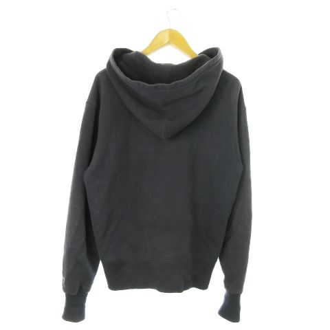 EVISU エヴィス　長袖ジップアップパーカ　ネイビー　裏起毛　 サイズ40 EVISU エヴィス ジップアップ スウェットパーカー ネイビー Size