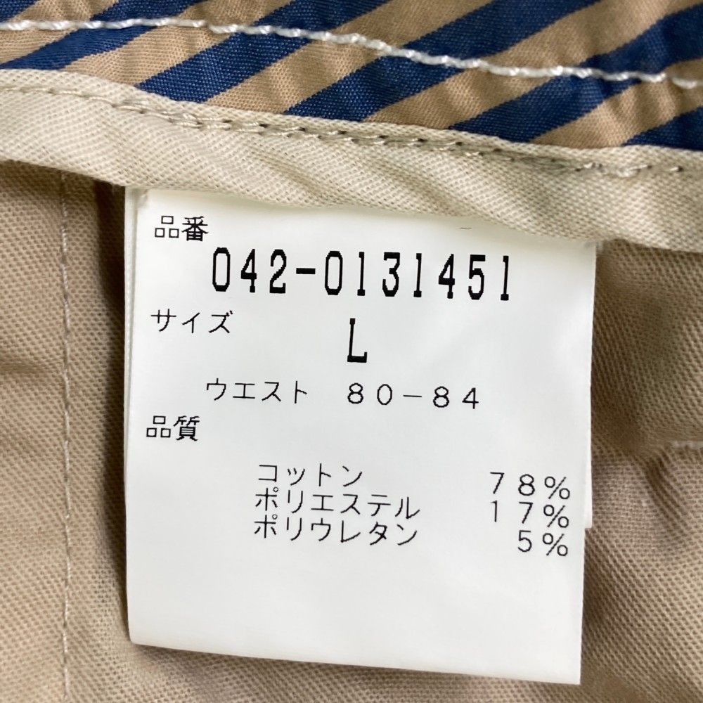 サイズ：L ST ANDREWS セントアンドリュース ストレッチパンツ