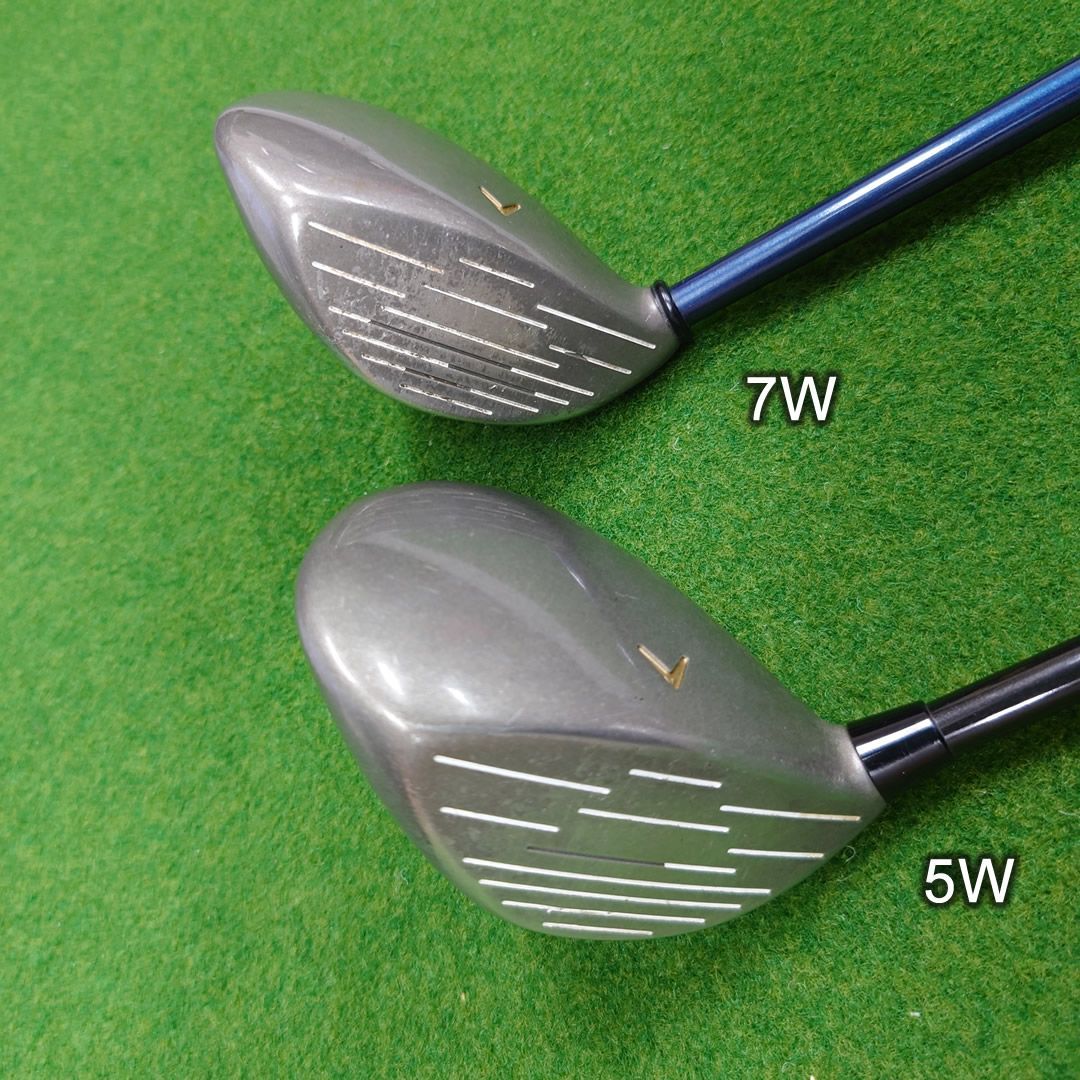 Callaway Big Bertha STEELHEAD 5W ＆ 7W セット販売