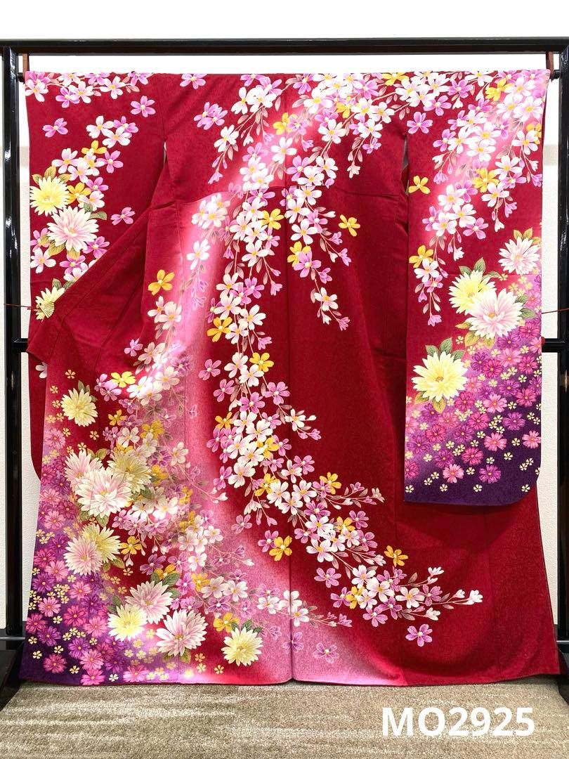 振袖 豪華 金駒 銀通し 刺繍 身丈 163cm 撥水加工済 - メルカリ