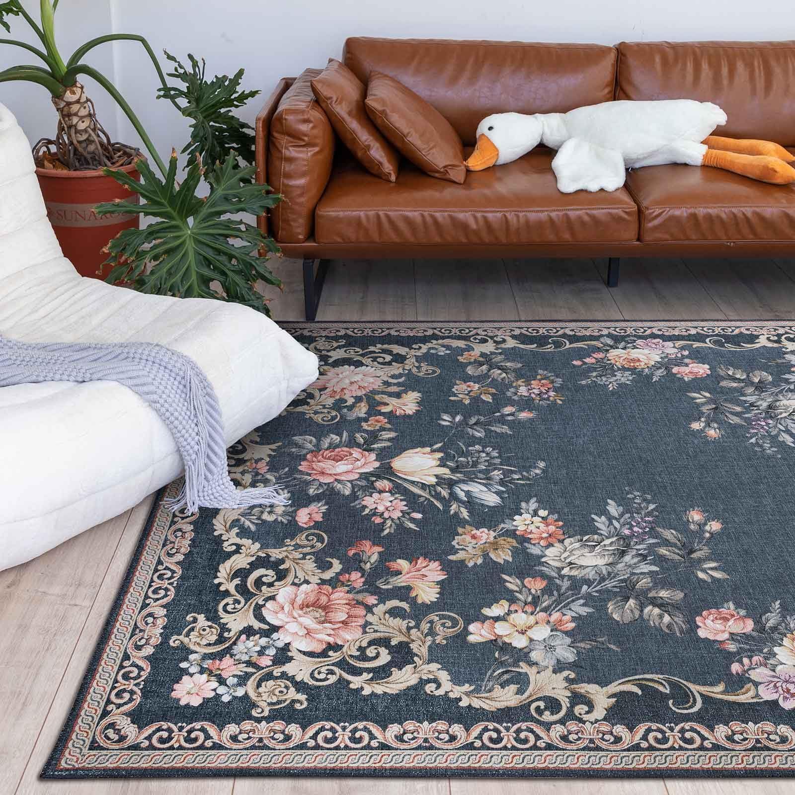 DECOMALL カーペット 3畳 ラグ マット 絨毯 北欧風 おしゃれ 洗える