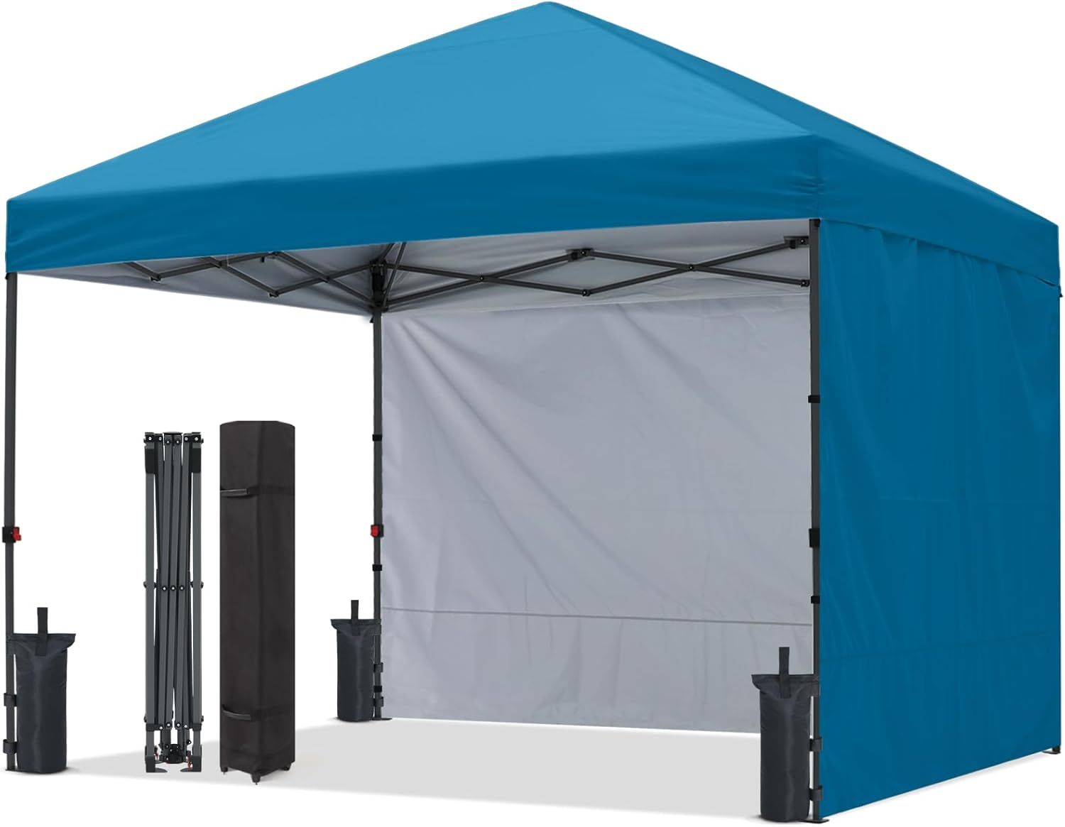 未使用ABCCANOPY ワンタッチタープテント 3mx3m センターロック付き ABCCANOPY ワンタッチタープテント 3mx3m センターロック付き