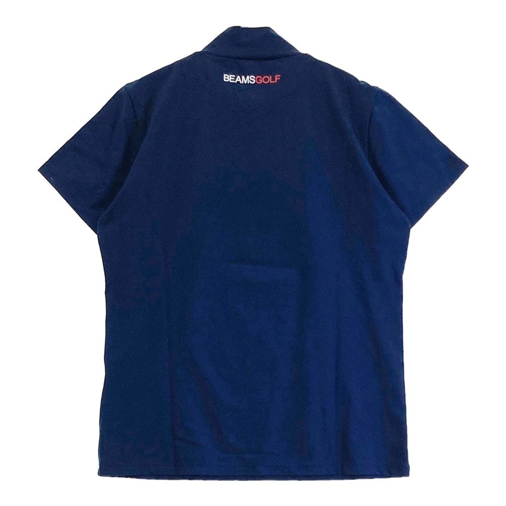 代引き手数料無料 GOLF BEAMS サイズ：L ビームスゴルフ 半袖Tシャツ ハイネック メンズウェア
