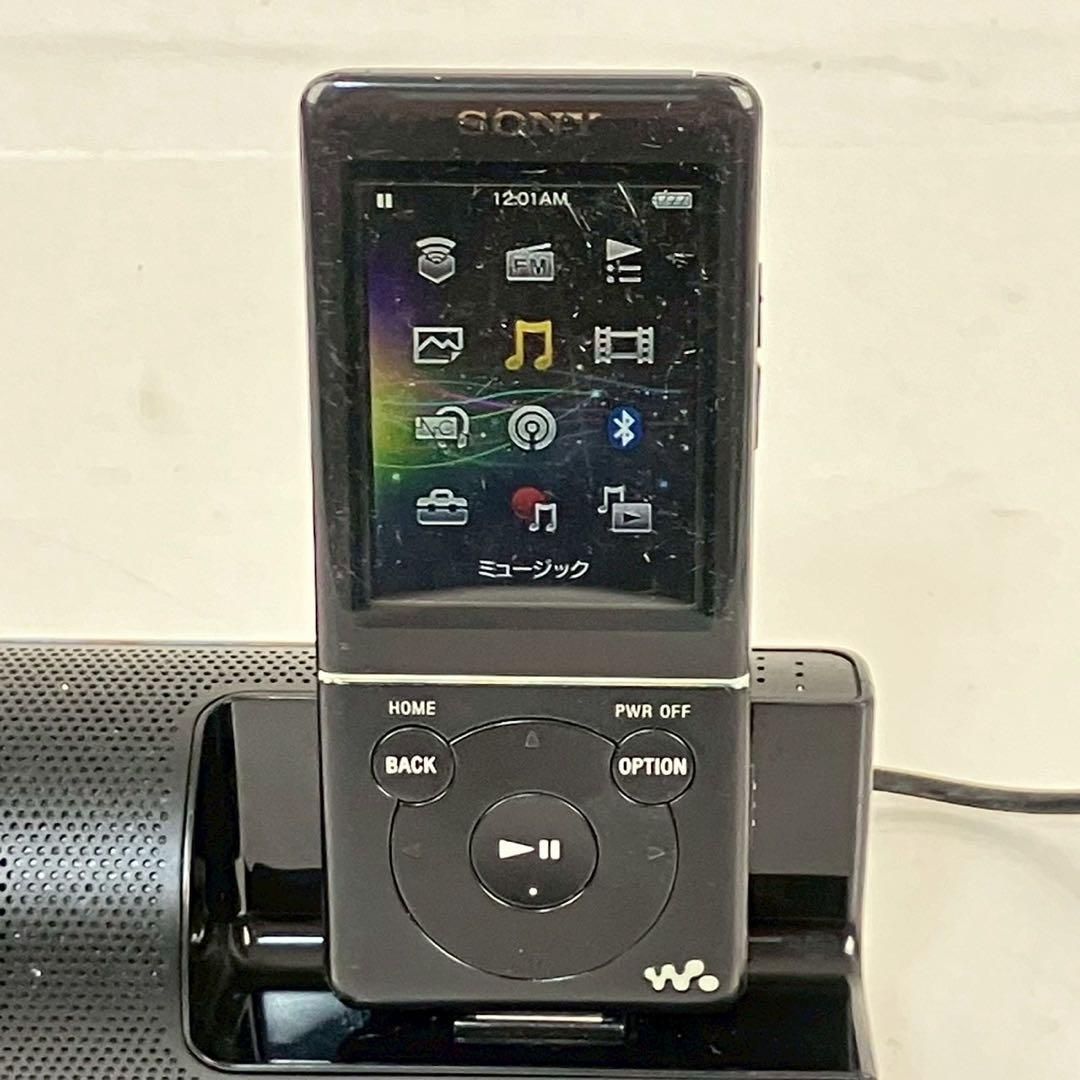 SONY ウォークマン NW-S774 ブラック WALKMAN スピーカー付き