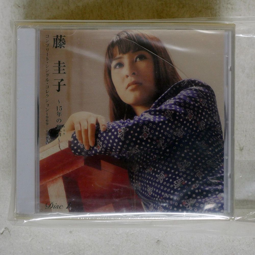 帯 盤 藤圭子|15年の輝石コンプリートシングルコレクション1969-1984|COLUMBIA DRF11001 CD