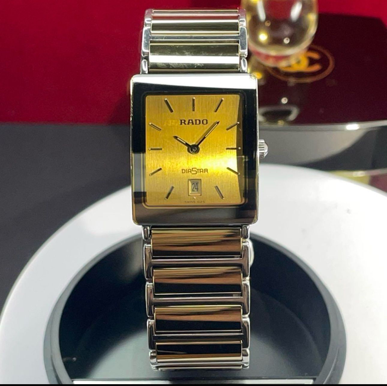 90s 最高級 超硬ベゼル RADO ダイアスター 純正ブレス スイス製 腕時計 90s 最高級 超硬ベゼル RADO ダイアスター 純正ブレス スイス製 腕時計