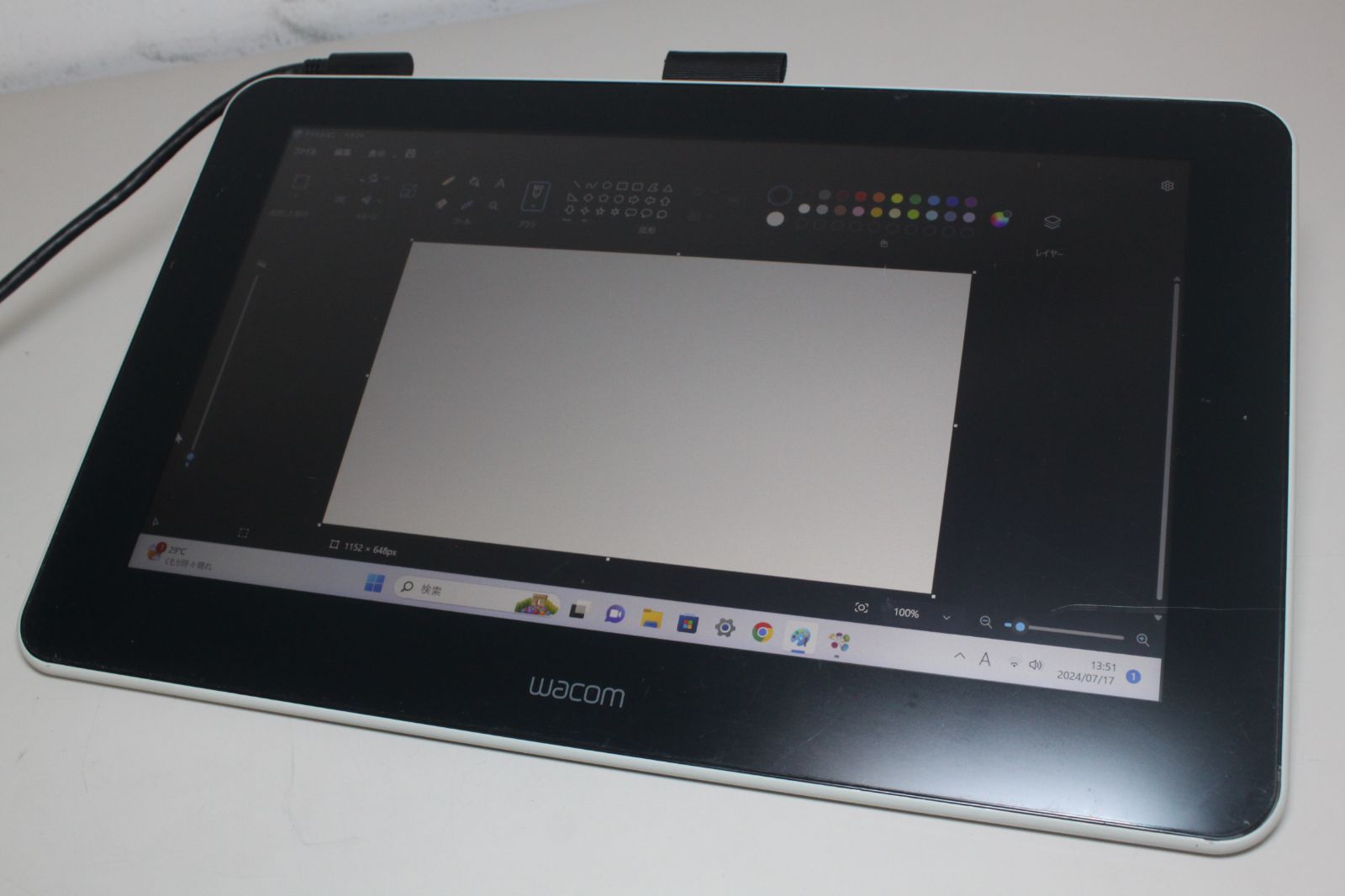 Wacom - Wacom One/DTC133/本体のみ/液晶ペンタブレット ⑥ Wacom One/DTC133/本体のみ/液晶ペンタブレット ⑥