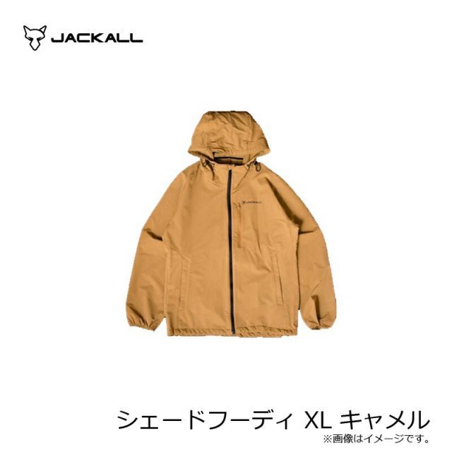 ジャッカル シェードフーディ XL キャメル | 釣具 釣り フィッシング