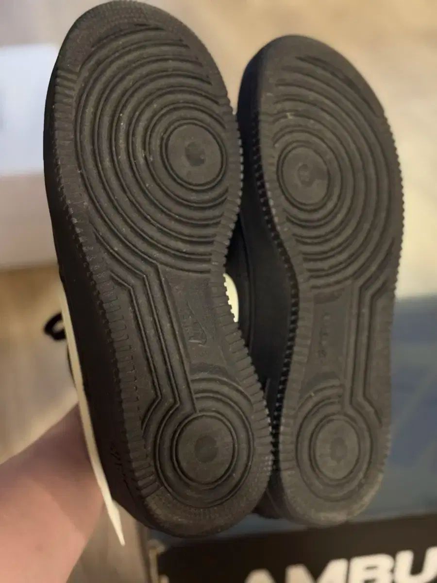  NIKE ナイキ x アンブッシュ エアフォース 黒 270 スニーカー 靴