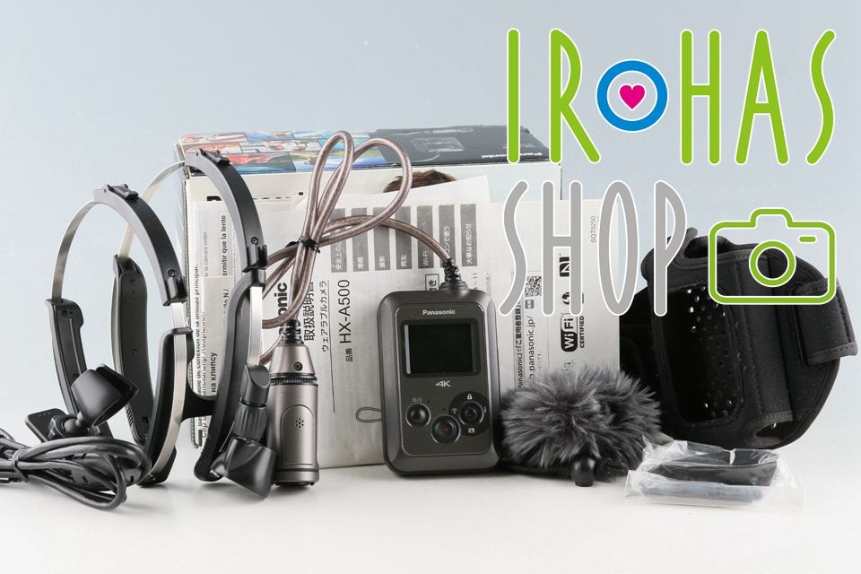Panasonic HX-A500 Wearable Camera With Box #56857L9 【公式通販】