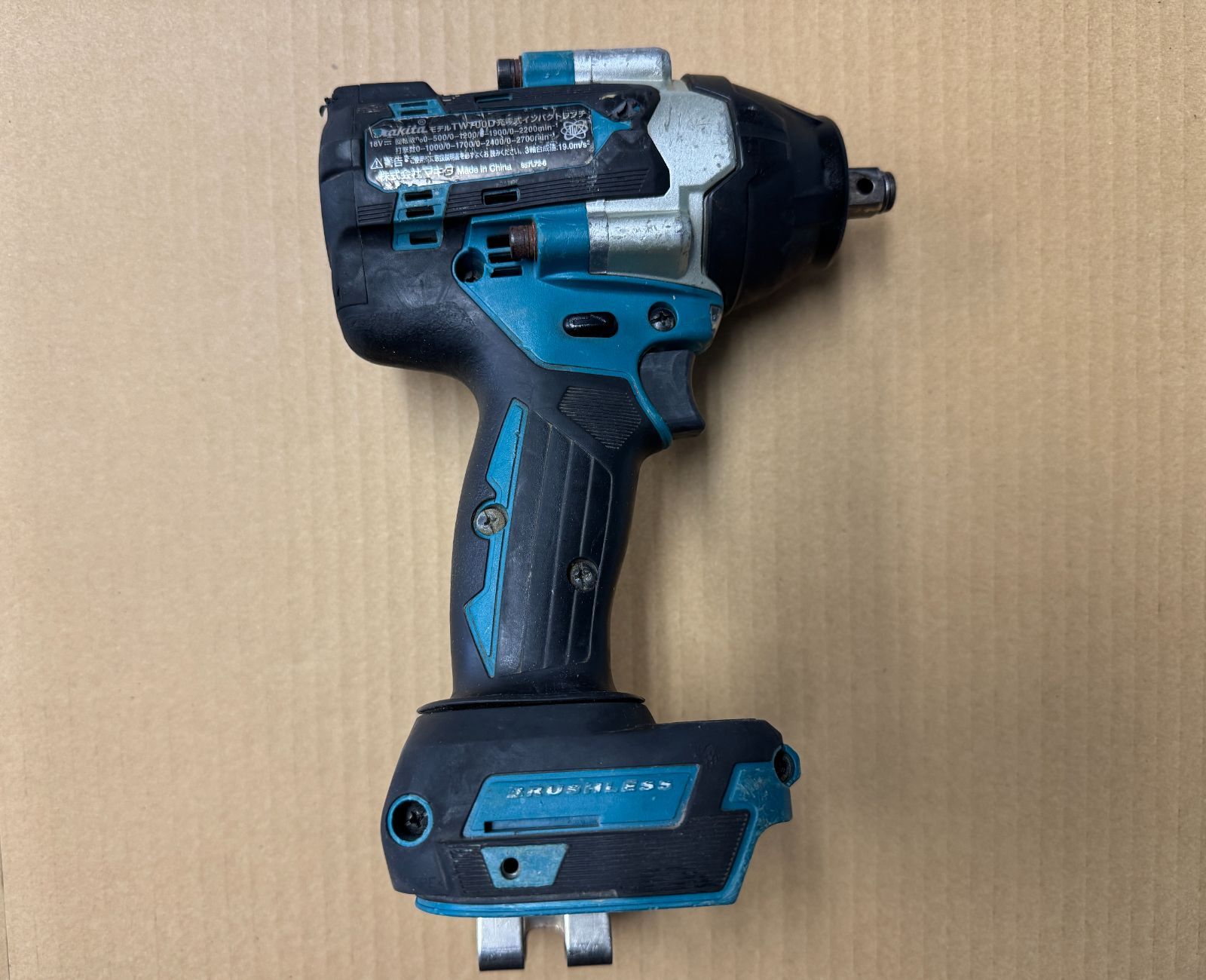 マキタ 充電式インパクトレンチ TW700D 18V 本体のみ 中古品 イン 