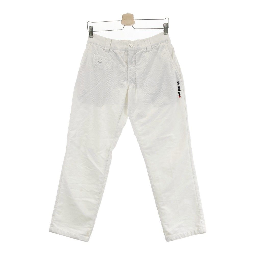 サイズ：M AND PER SE アンパスィ コーデュロイ ストレッチパンツ