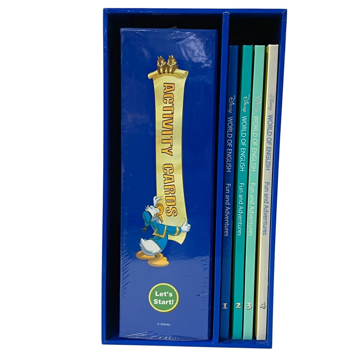 【中古品】WORLD OF ENGLISH DWE ミッキーアドベンチャーセット 2017年頃 ディズニーワールド