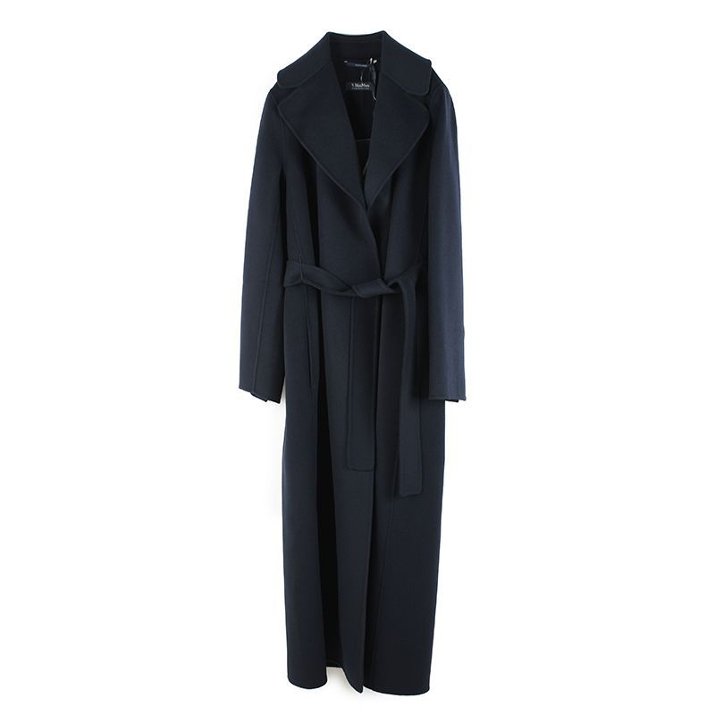 S Max Mara エス マックスマーラ POLDO ネイビーウールコート