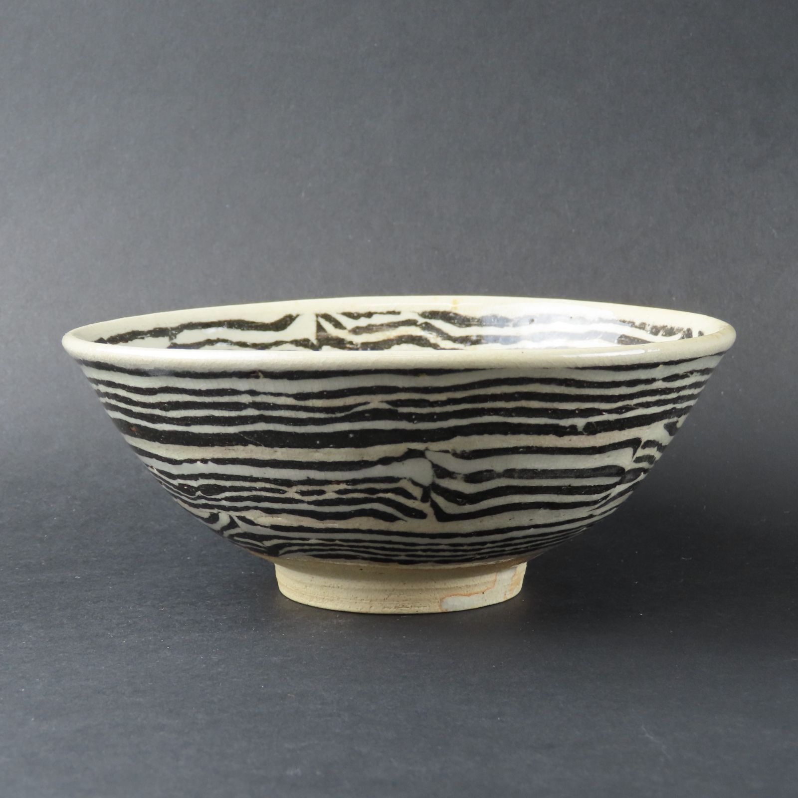 東大寺管主公照先生自筆の茶碗と箱の絵付け大幅値下げ 東大寺長老 清水公照自筆 黙 だんまり茶碗 (共箱) - 茶道具販売