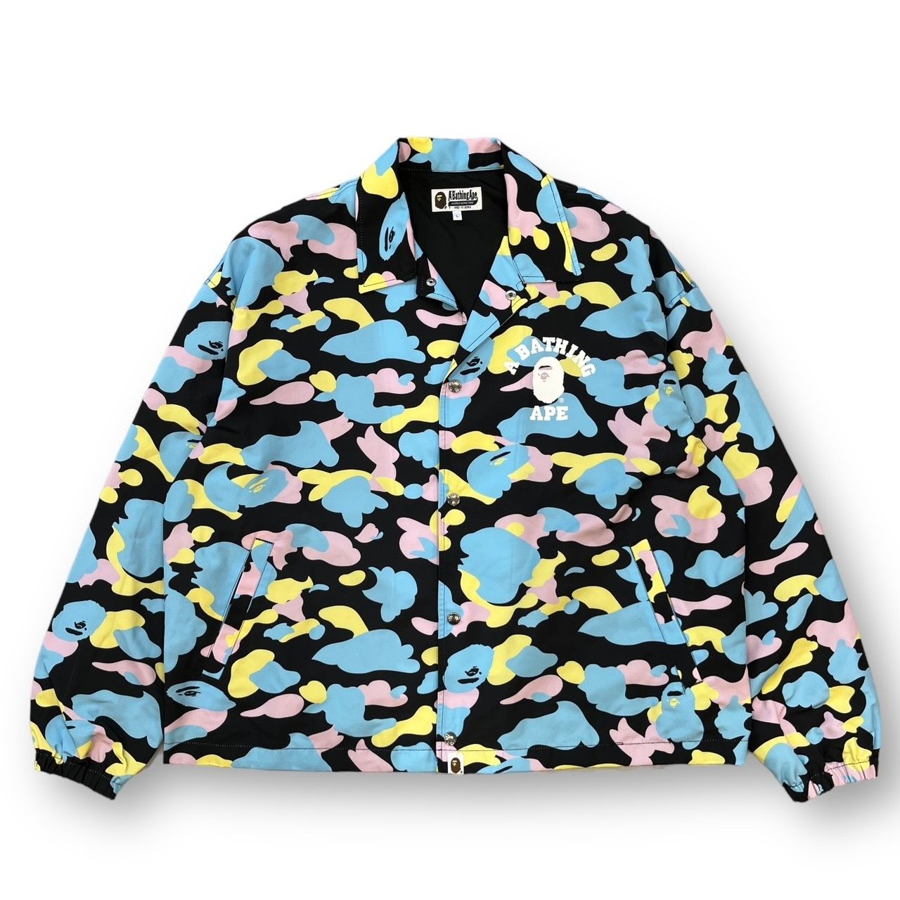 A BATHING APE マルチカモ コーチジャケット アベイシングエイプ