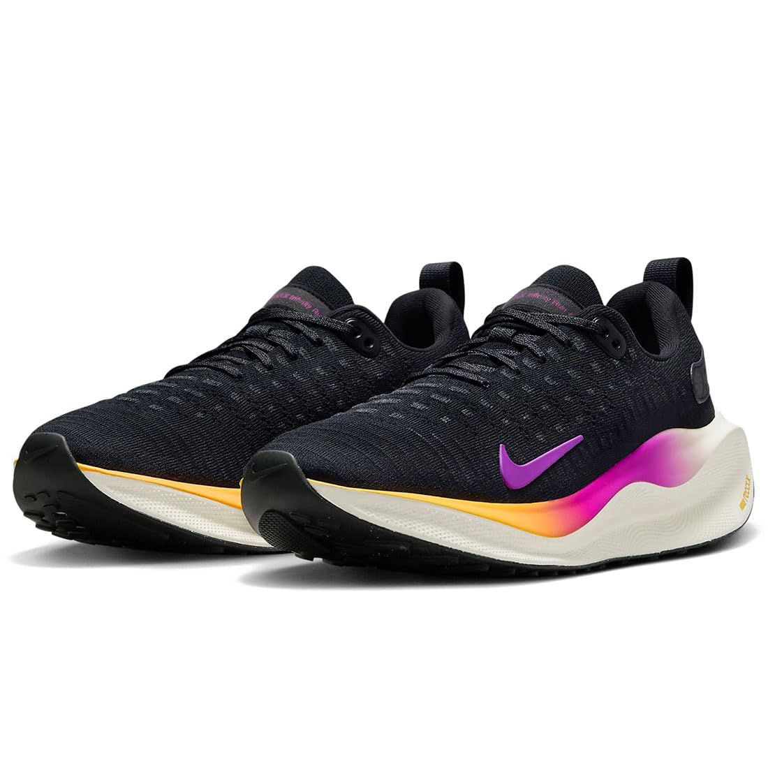 [ナイキ] インフィニティラン 4 W INFINITYRUN 4 ブラック/アンスラサイト/ココナッツミルク/ハイパーバイオレット DR2670-011 日本国内正規品 [ブラック/アンスラサイト/ココナッツミルク/ハイパーバイオレット] [23.5 cm]