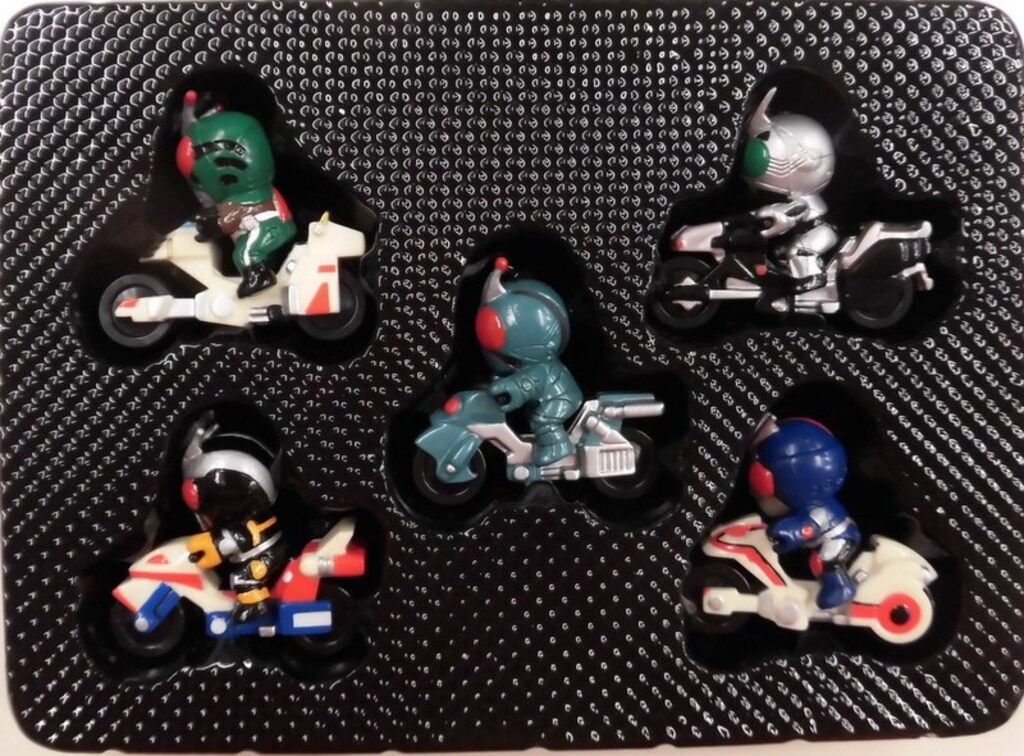 仮面ライダーSD　ポケットシリーズ　ライダーマシーン5　全3種セット　希少 仮面ライダーSD ポケットシリーズ ライダーマシーン5 全3種