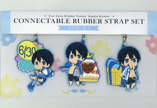 中古】ストラップ(キャラクター) 七瀬遙 Hopeful Birthday つながる