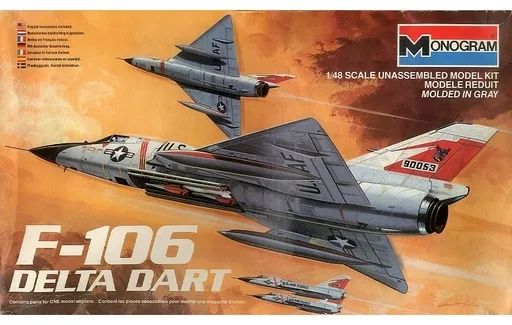 [중고] 프라모델 1/48 F-106 델타 다트 [5809]