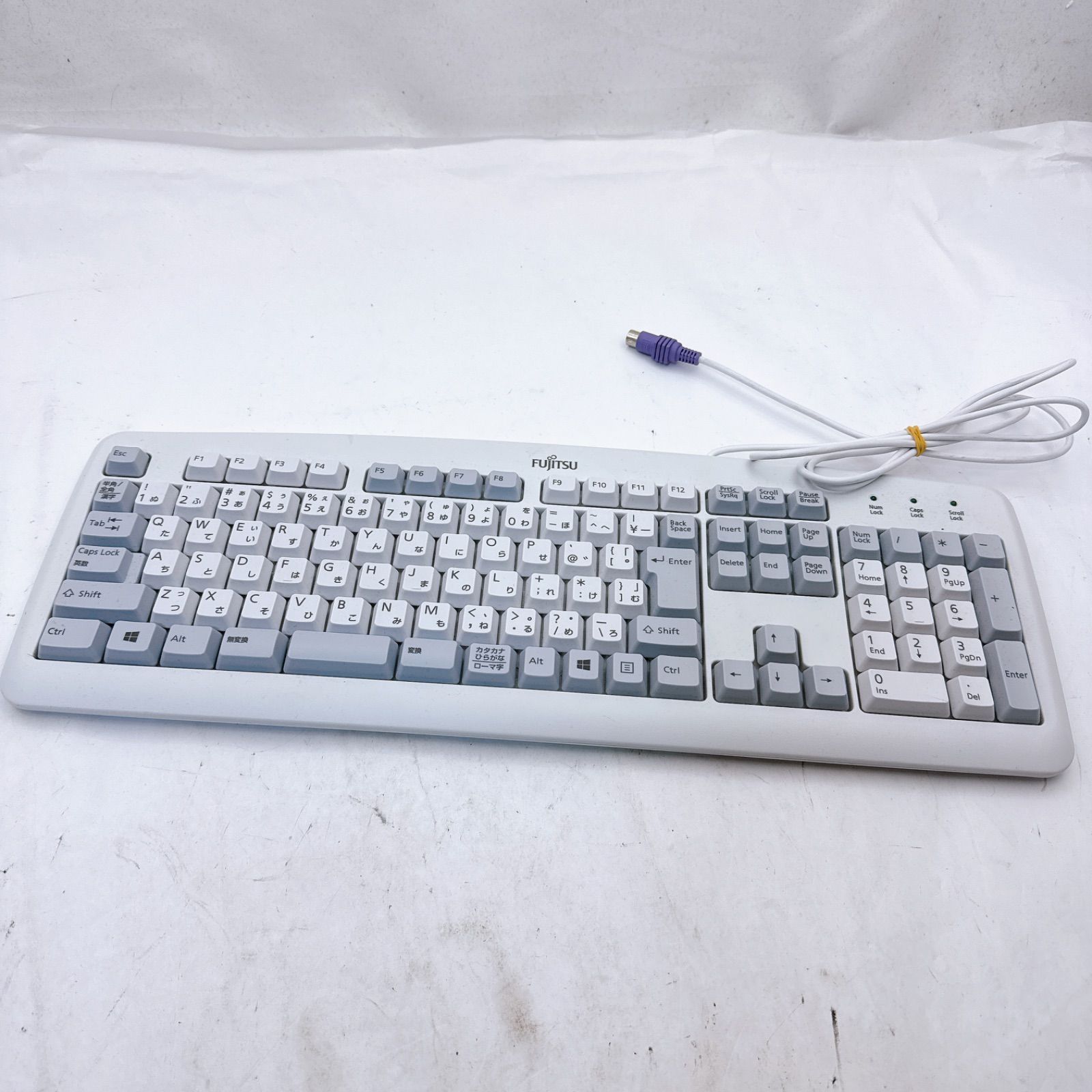 富士通 純正 キーボード KB-0325 日本語配列 動作確認済み 中古