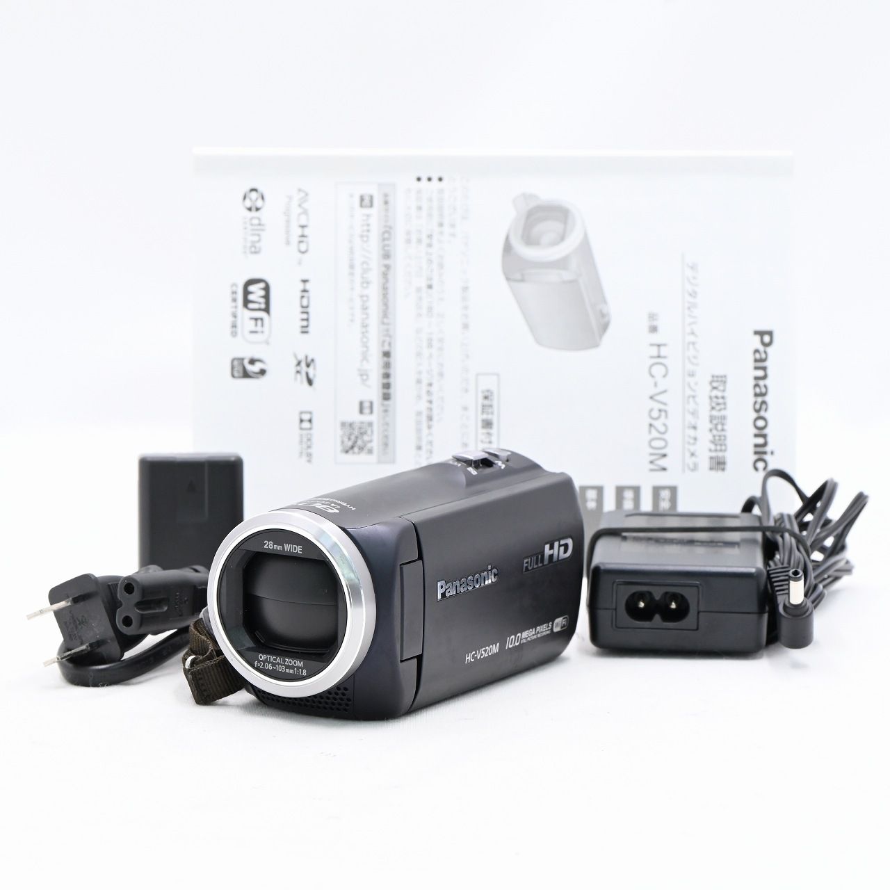 Panasonic HC-V520M-A ダークネイビー Panasonic HC-V520M ビデオ