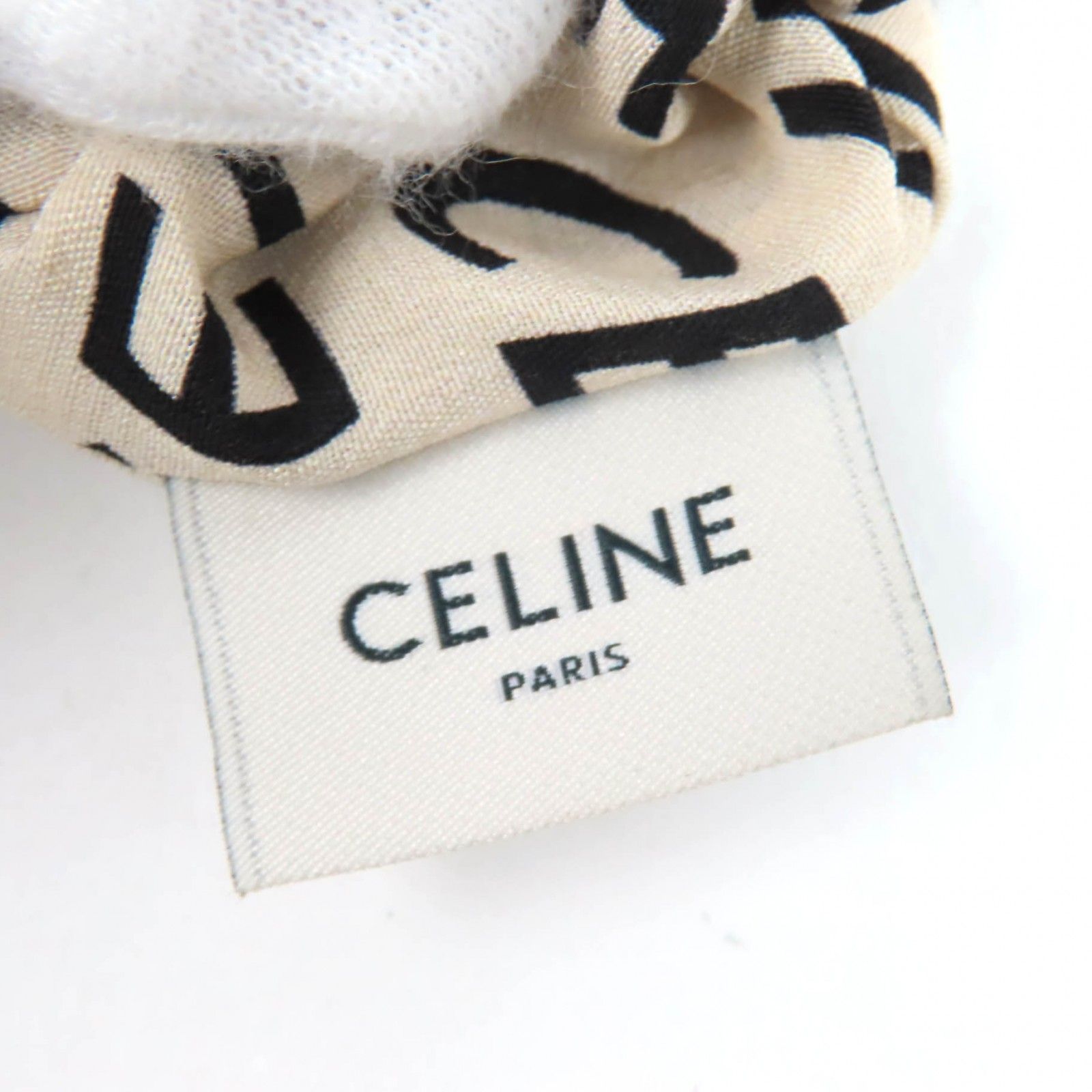 CELINE レイユール シュシュ / シルク＆ゴールドフィニッシュ CELINE レイユール シュシュ シルク＆ゴールドフィニッシュ