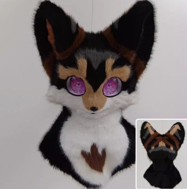 新品 未使用【鍵付全頭面】ネコ ミク 着ぐるみ マスク 美少女 kigurumi