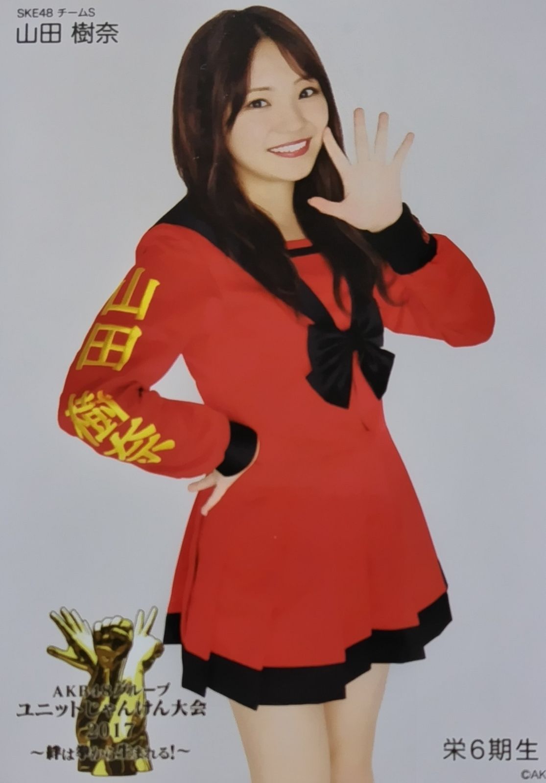 栄6期生/山田樹奈/「AKB48グループ ユニットじゃんけん大会2017～絆は